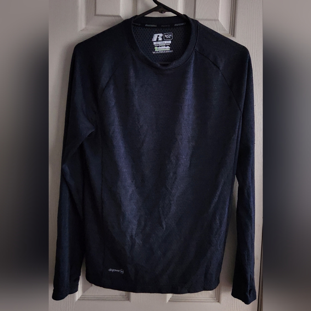 Russell training fit pull over shirt